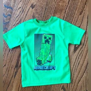 Minecraft Boys Green Toddler T-Shirt - Size 3t
